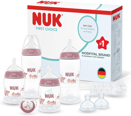NUK First Choice Perfect Start sada lahviček 0–6 měsíců, 8 kusů
