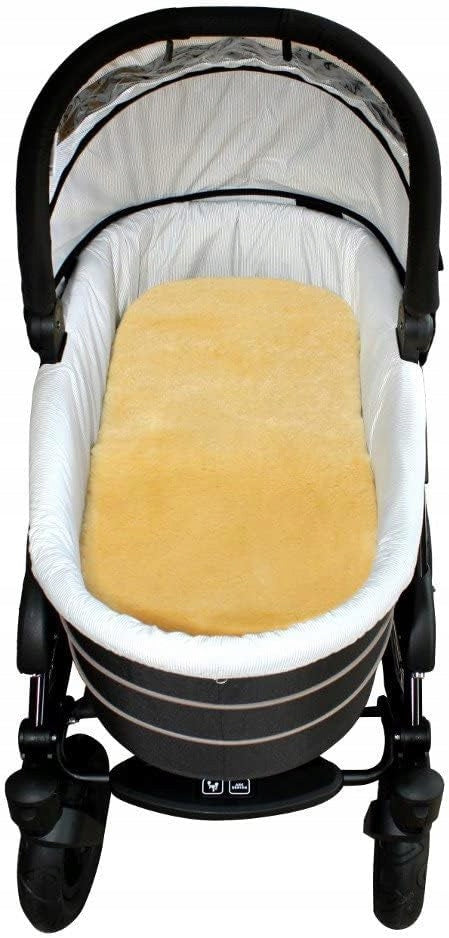 HEITMANN FELLE Lammfell-Sitzeinlage für Kinderwagen