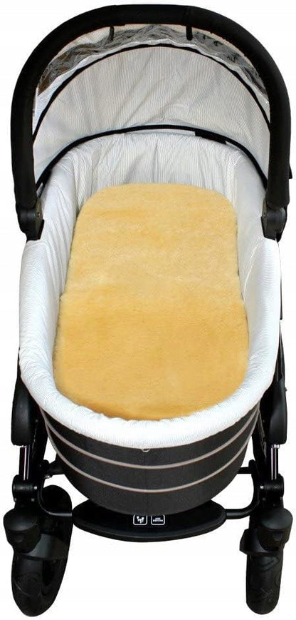 HEITMANN FELLE Lammfell-Sitzeinlage für Kinderwagen
