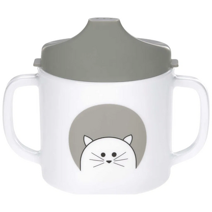 LASSIG Vaso con boquilla Little Chums Gato 150 ml 6 m+