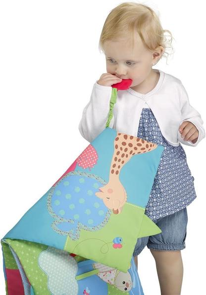 GIRAFFE SOPHIE großes Sensorikbuch 30 x 30
