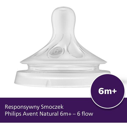Philips Avent Natural Response tettarella per biberon flusso 6