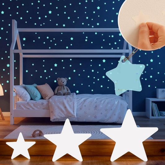 LILIMAUS stelle autoadesive che si illuminano al buio 100 pezzi