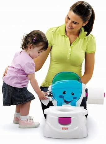 FISHER PRICE nočník Moje První Toaleta BEZ ZVUKU