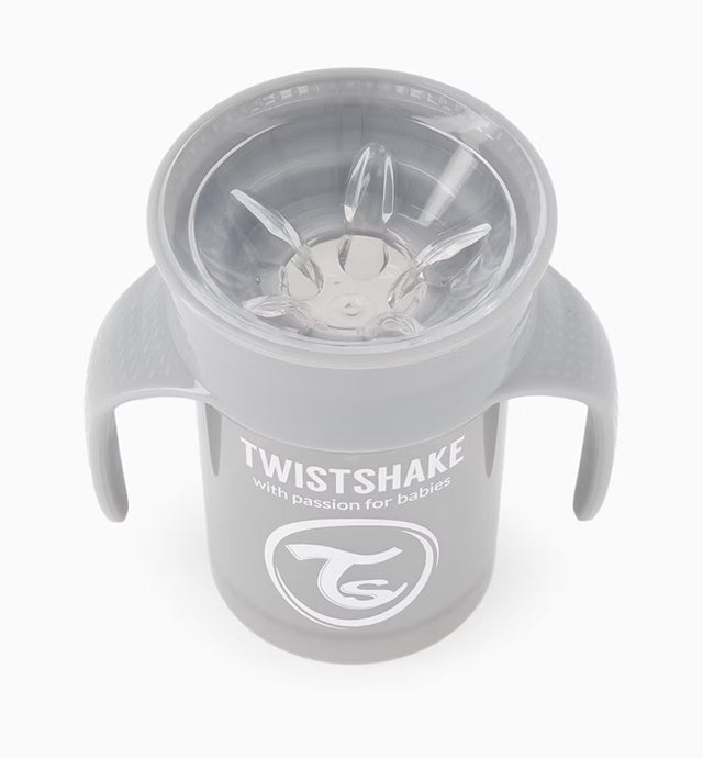 TWISTSHAKE lonček proti polivanju 360 stopinj 230 ml 6 m+