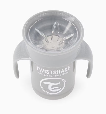 TWISTSHAKE lonček proti polivanju 360 stopinj 230 ml 6 m+