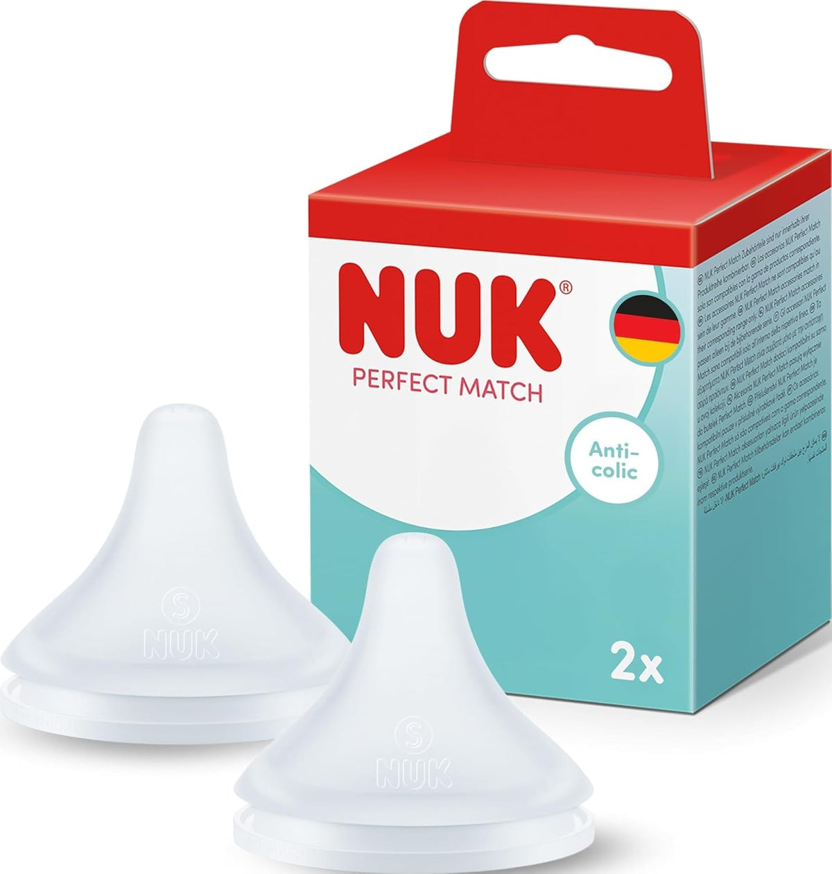 NUK Perfect Match cuclj 6m+ x2
