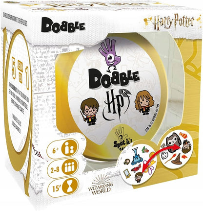 ZYGOMATIC Dobble 55 kart + kovinska škatla HARRY POTTER