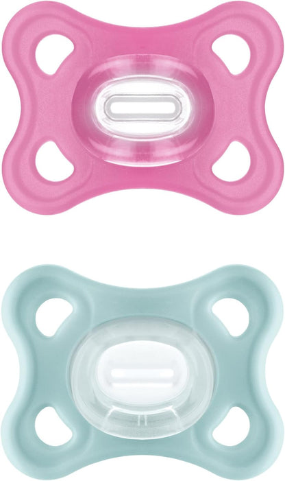 MAM Comfort silikonska duda za pomirjanje x2 3-12m