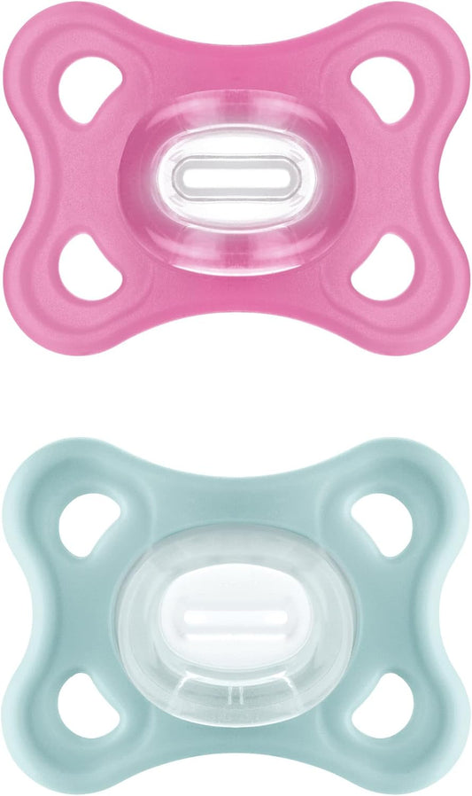 MAM Comfort silikonový dudlík x2 3–12 m