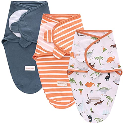 MIRACLE BABY saco de dormir envolvente 0-3 meses x3