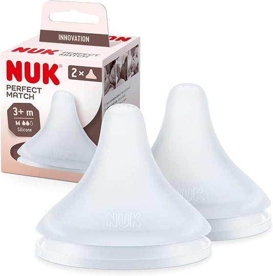 NUK Perfect Match savička M střední průtok 3 m+