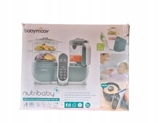 BABYMOOV Nutribaby + 5in1 robot da cucina cuocipappa a vapore frullatore sterilizzatore