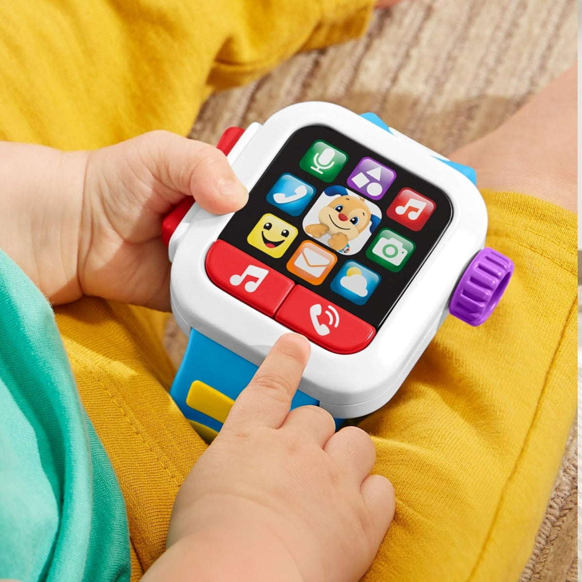 FISHER-PRICE διαδραστικό Smart Watch 8,5 x 12 εκ ισπανική γλώσσα