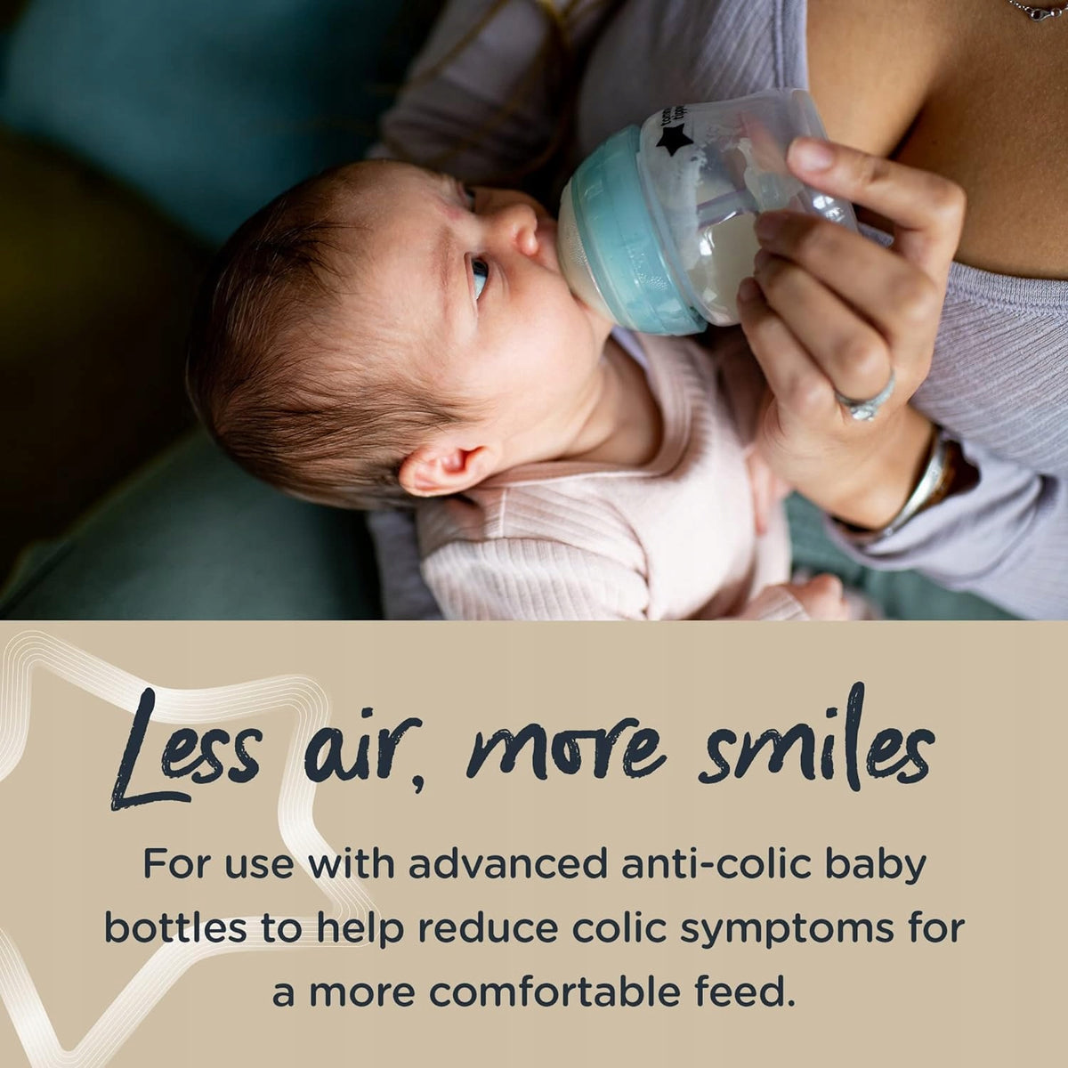 TOMMEE TIPPEE chupetes ADVANCED ANTI-COLIC 3m+ x2