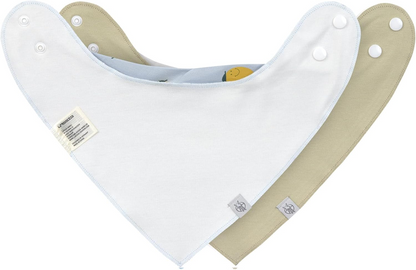LÄSSIG Halstuch-Lätzchen x2 0-24 Monate