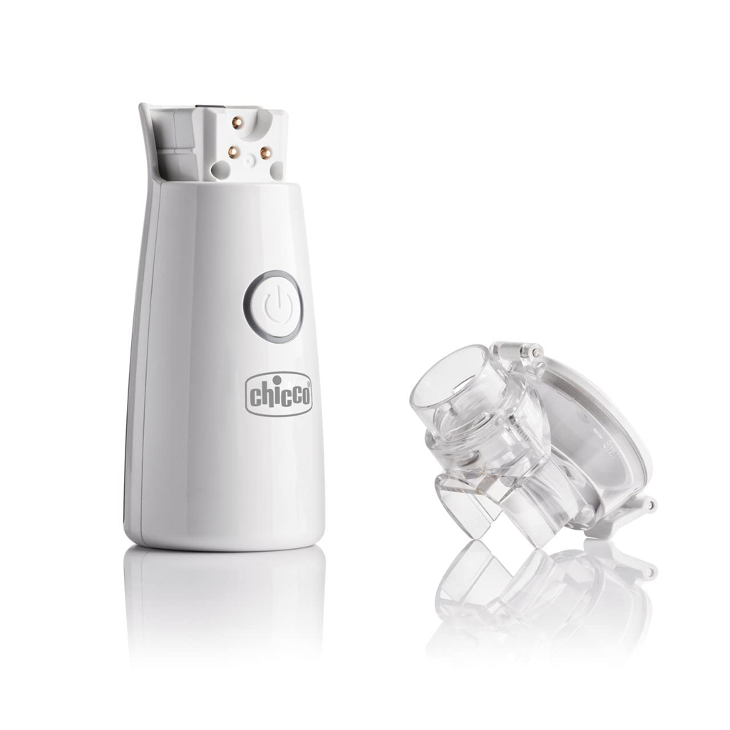 CHICCO EasyBreath Air Mesh nebulizador de bolsillo 12,5 cm con funda