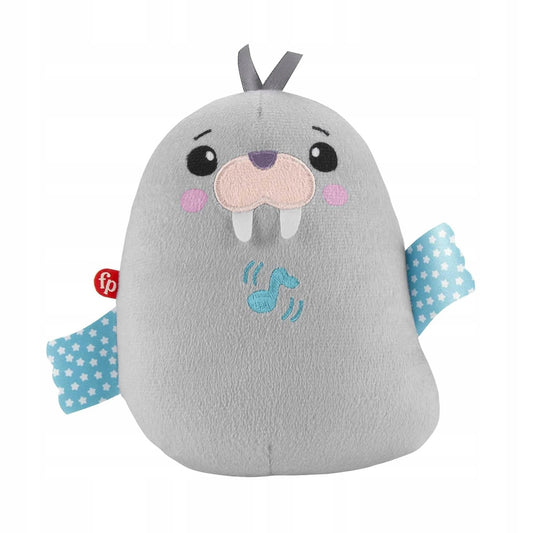 FISHER-PRICE Chill Vibes plyšová hračka s melódiami a vibráciami, MORSKÝ KONÍK, 17 cm