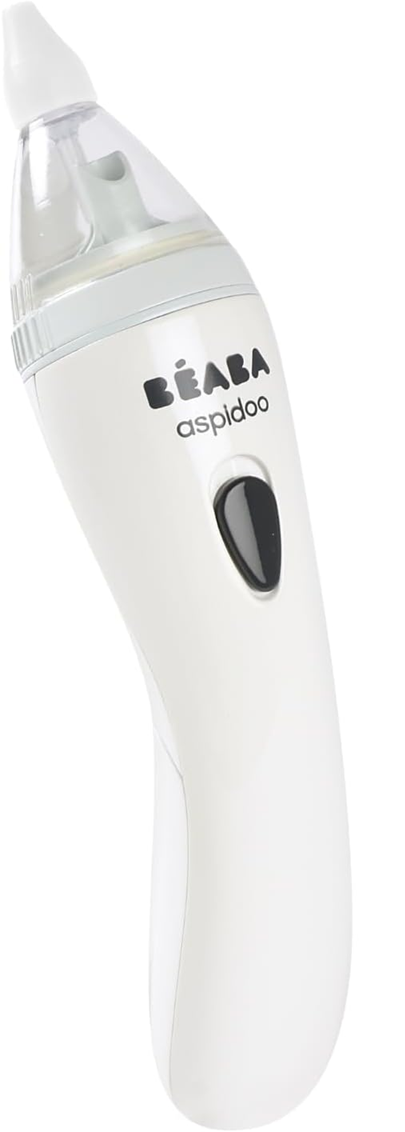 BEABA Aspidoo električni nosni aspirator 18,5 cm + 2 nastavka in etui