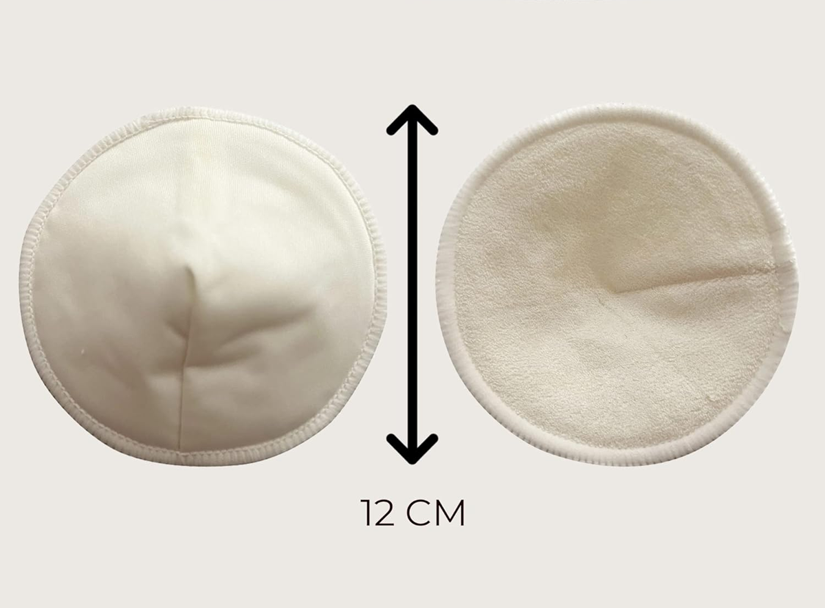 MOM'S PADS bambusovi blazinici za dojenje x14 + vrečka za pranje, kozmetična torbica