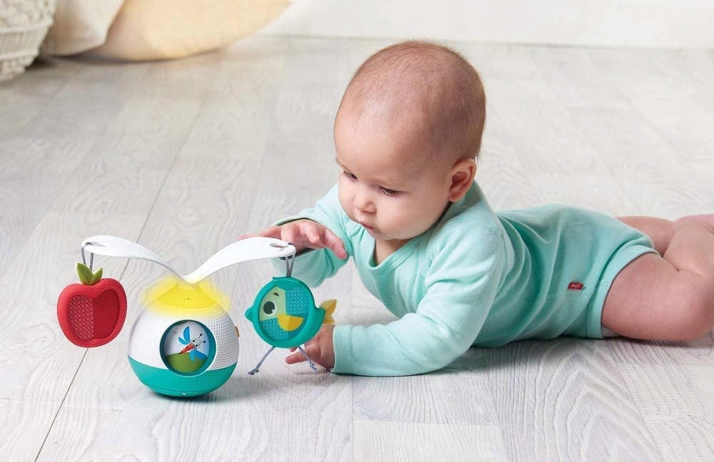 TINY LOVE Tummy Time 2v1 interaktivni vrtiljak