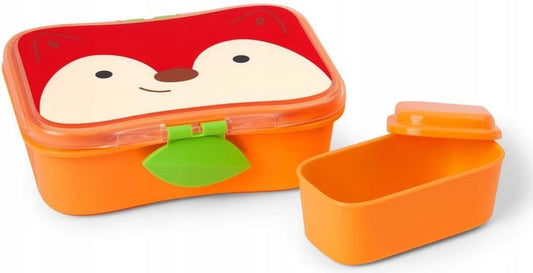 SKIP HOP Zoo Lunch Kit - Αλεπού φαγητοδοχείο + δοχείο σνακ 700 ml