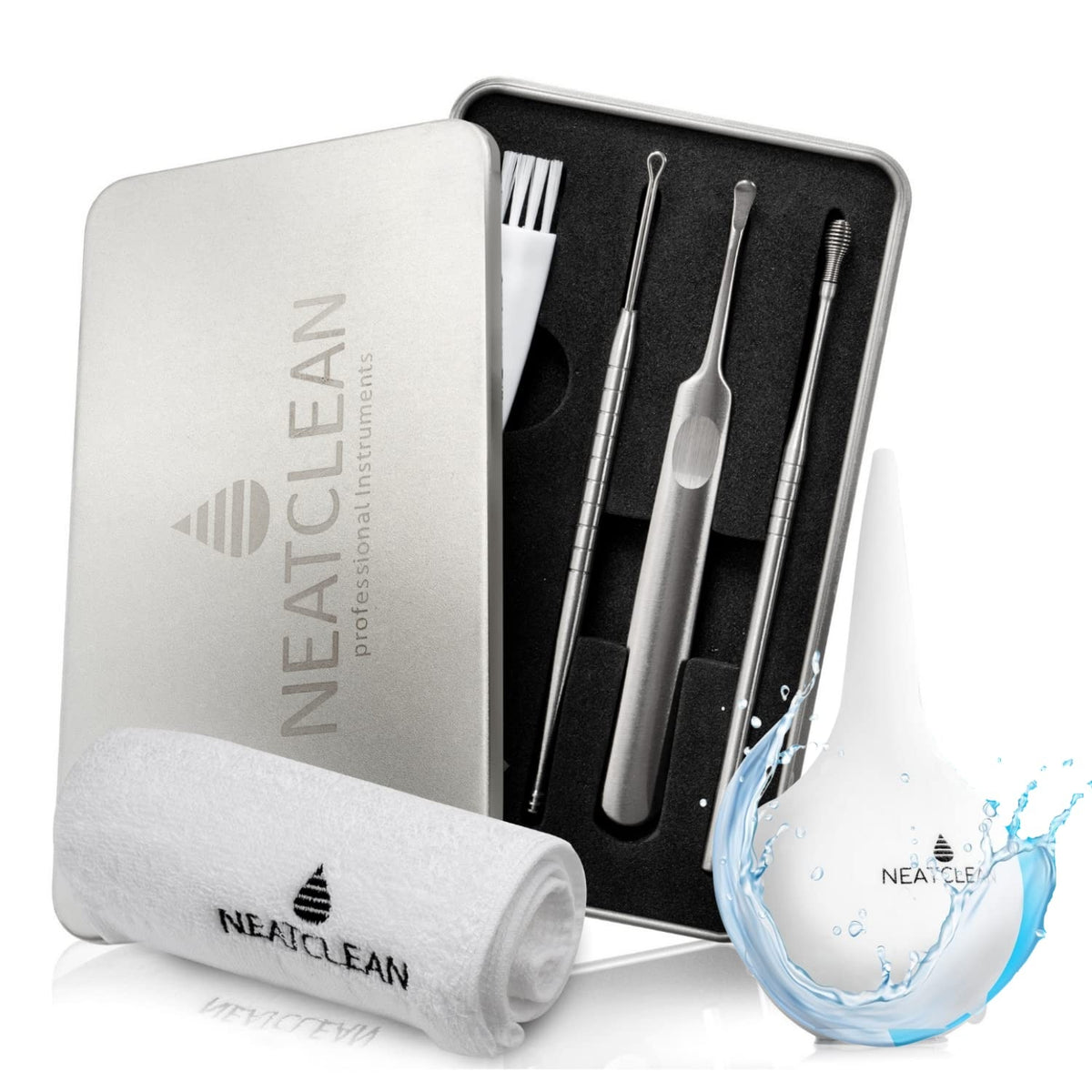 NEATCLEAN Ohrenpflege- und Reinigungsset