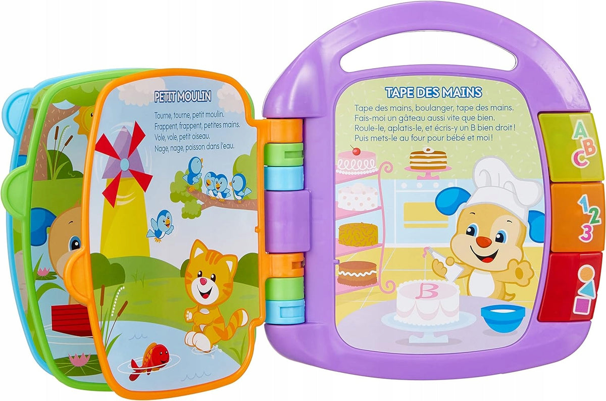 FISHER-PRICE CDH49 libro educativo electrónico en italiano para tienda online española