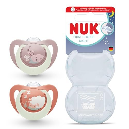 NUK First Choice Night dude za pomirjanje 6-18 mesecev