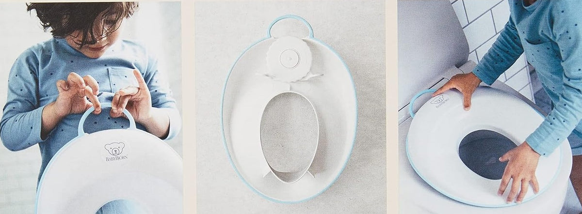 BABYBJORN toiletsæde med justering og åbning 12 x 18,5 cm