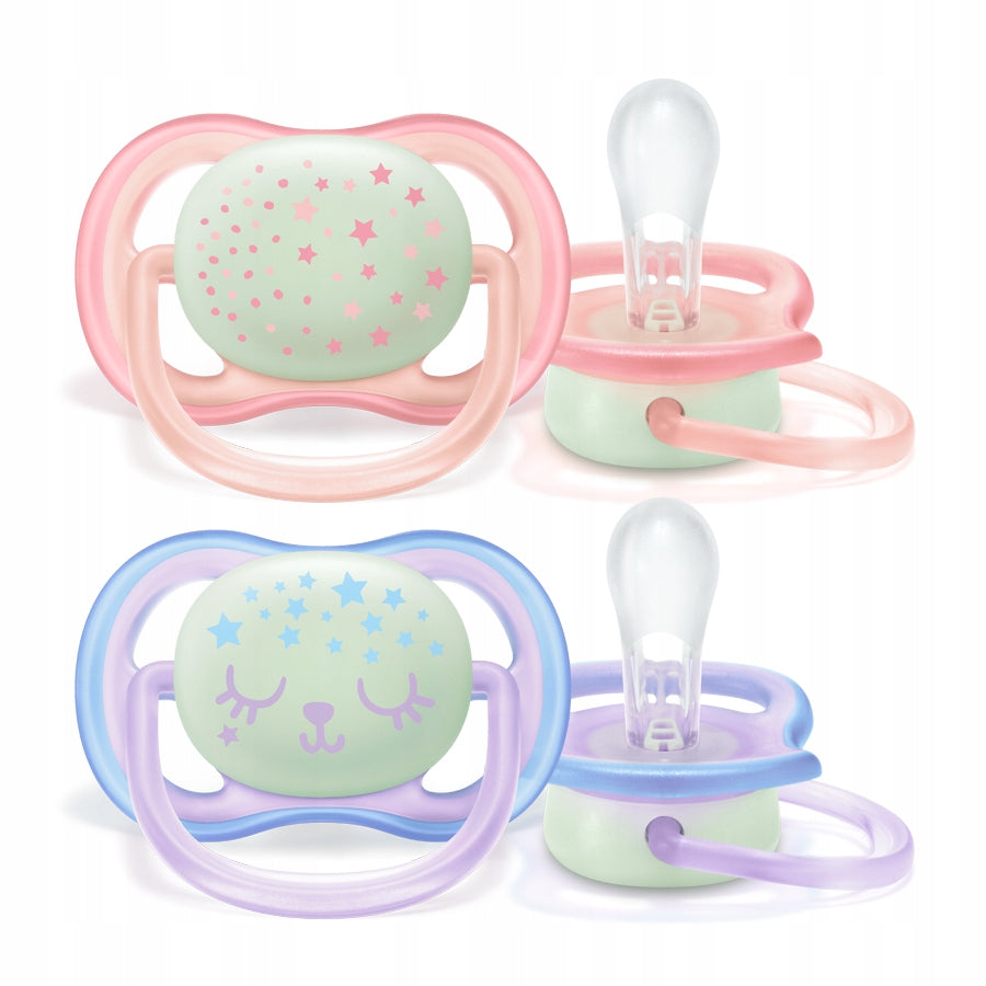 PHILIPS AVENT Ultra Air Night Schnuller x 2 6-18 Monate
