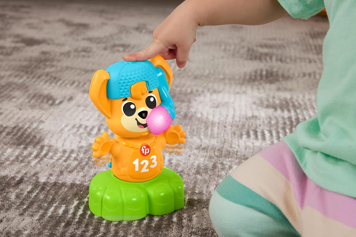 FISHER-PRICE Animal Band interactivo ZORRO idioma italiano para tienda española