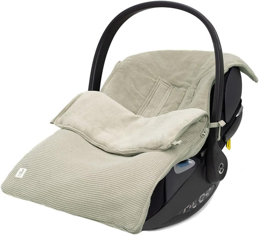 Jollein Basic Knit spalna vreča za voziček olivna