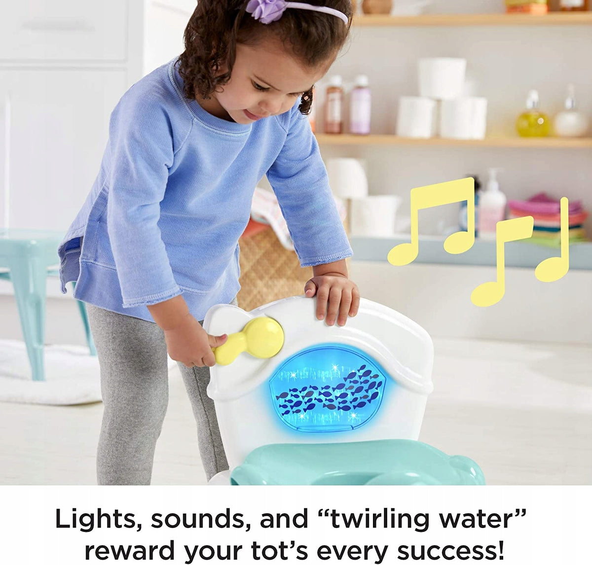 FISHER PRICE Töpfchen mit Fischen LICHT SOUND