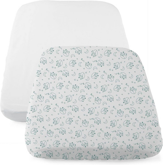 CHICCO NEXT2ME lenzuolo per lettino x2 50x83