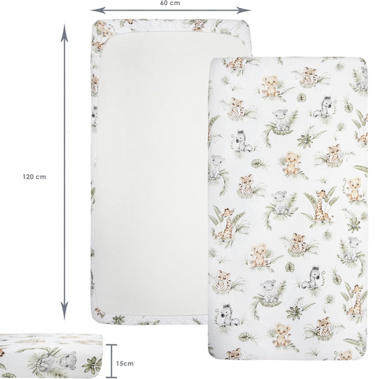 MEDIPARTNERS lenzuolo per lettino 60cmx120cm x3
