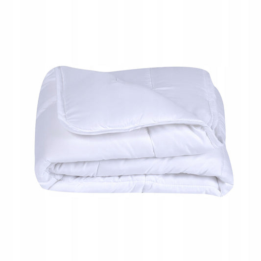 DOMIVA kołdra pikowana 70 x 140 cm 3,7TOG biała, miękka i ciepła kołdra dla niemowląt