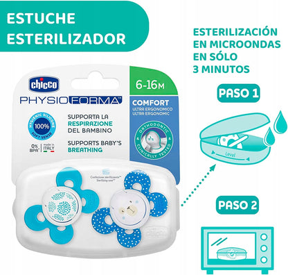CHICCO PhysioForma COMFORT cumlík x2 6-16m