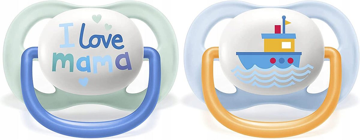 PHILIPS AVENT Ultra Air Happy Schnuller x 2 0-6 Monate