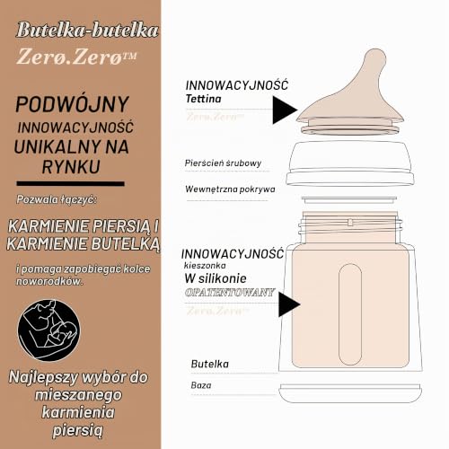 Suavinex Zero Zero anti-kolikflaske 180 ml S Light