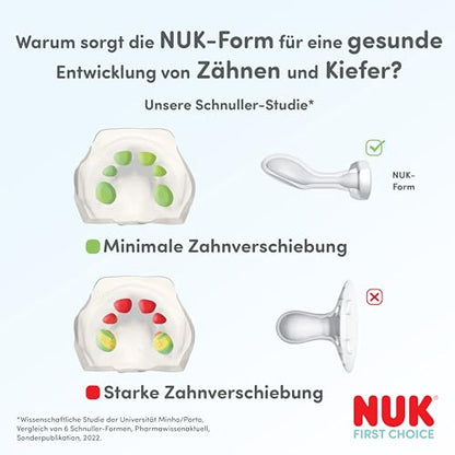 NUK First Choice Classic duda 18-36m x2