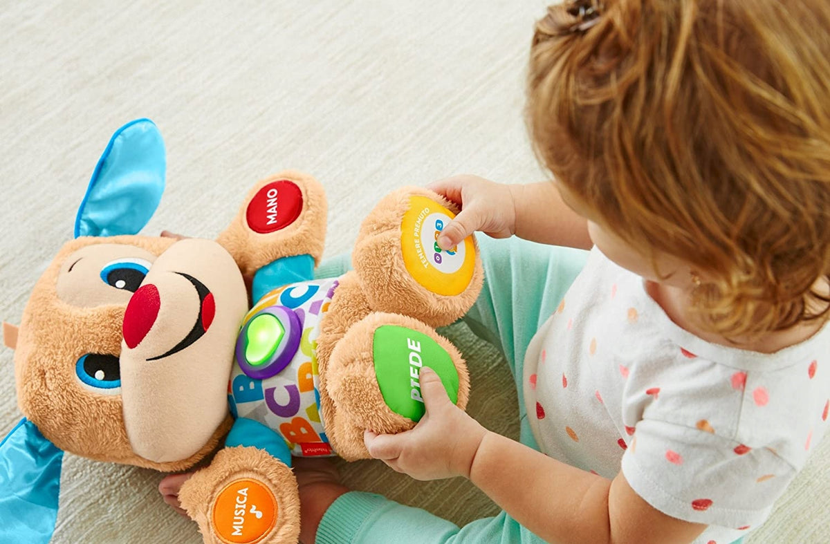 FISHER-PRICE perro educativo idioma italiano para tienda online en español