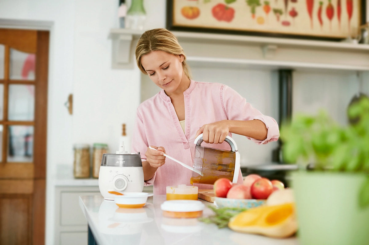 PHILIPS AVENT SCF883/01 4v1 parni kuhalnik in mešalnik 1000ml
