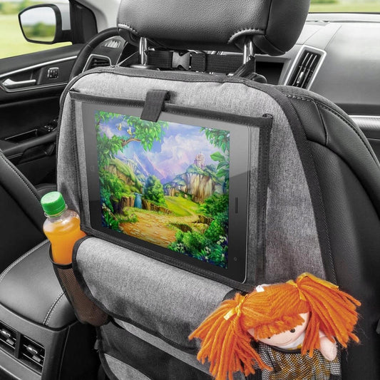 REER TravelKid Entertain organizator auto cu buzunar pentru tabletă