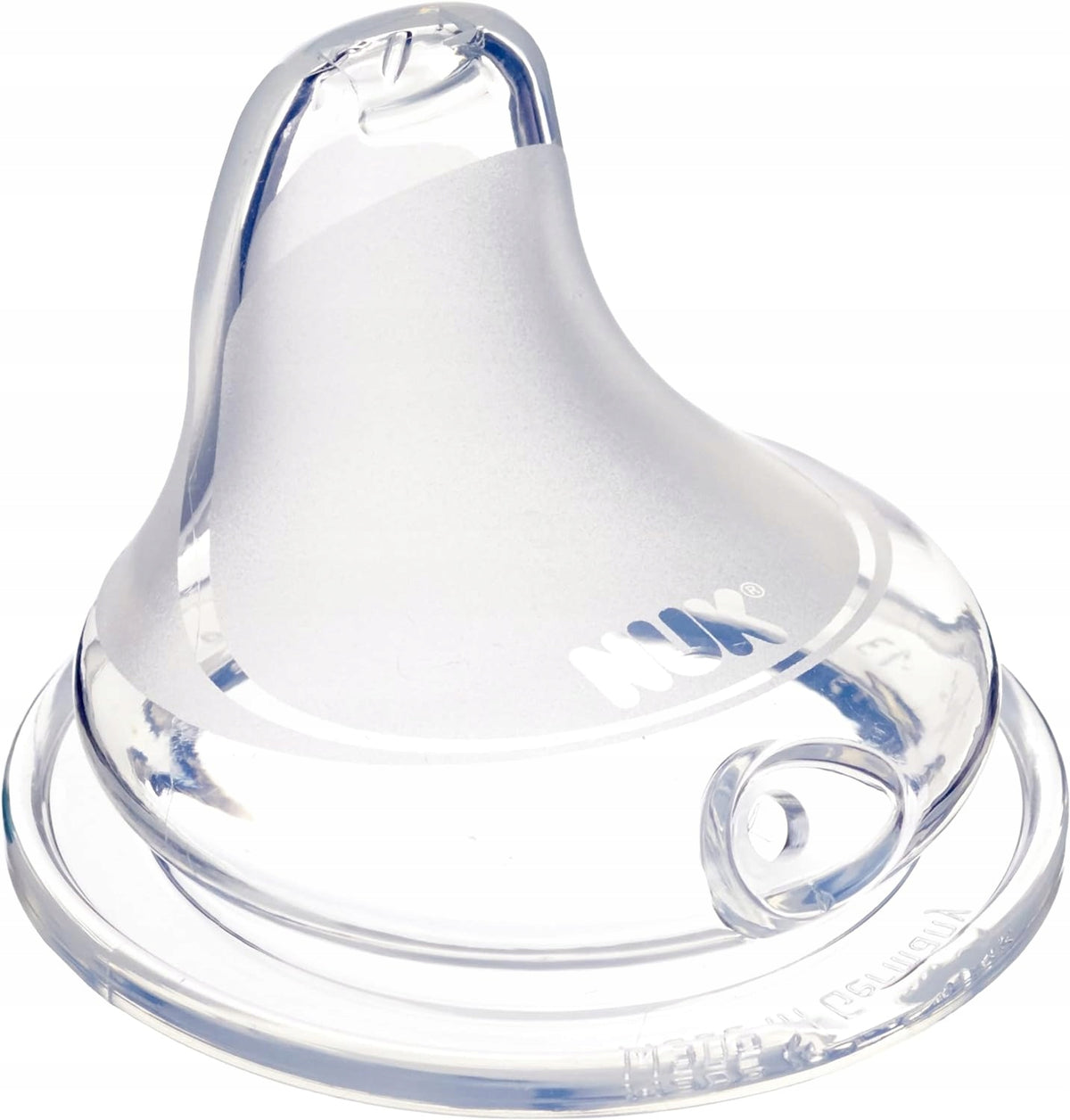 NUK smoczek ustnik do First Choice i Active Cup x2, silikonowy ustnik do bidonu, BPA free