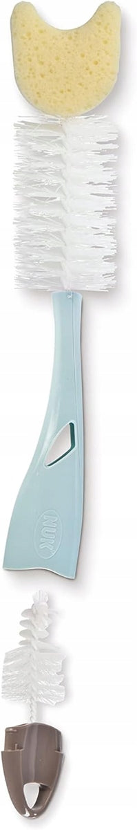 NUK 2-in-1 Bürste zur Reinigung von Flaschen und Saugern 28 cm