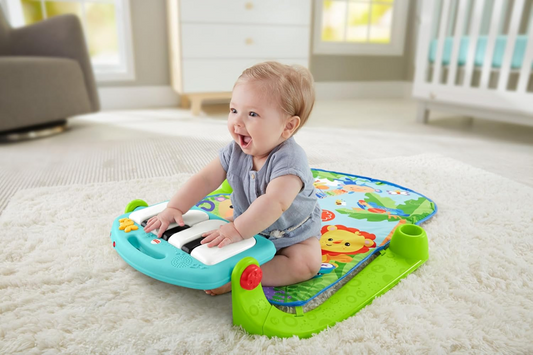 FISHER-PRICE vzdelávacia podložka 3v1 KICK&PLAY Piano Gym