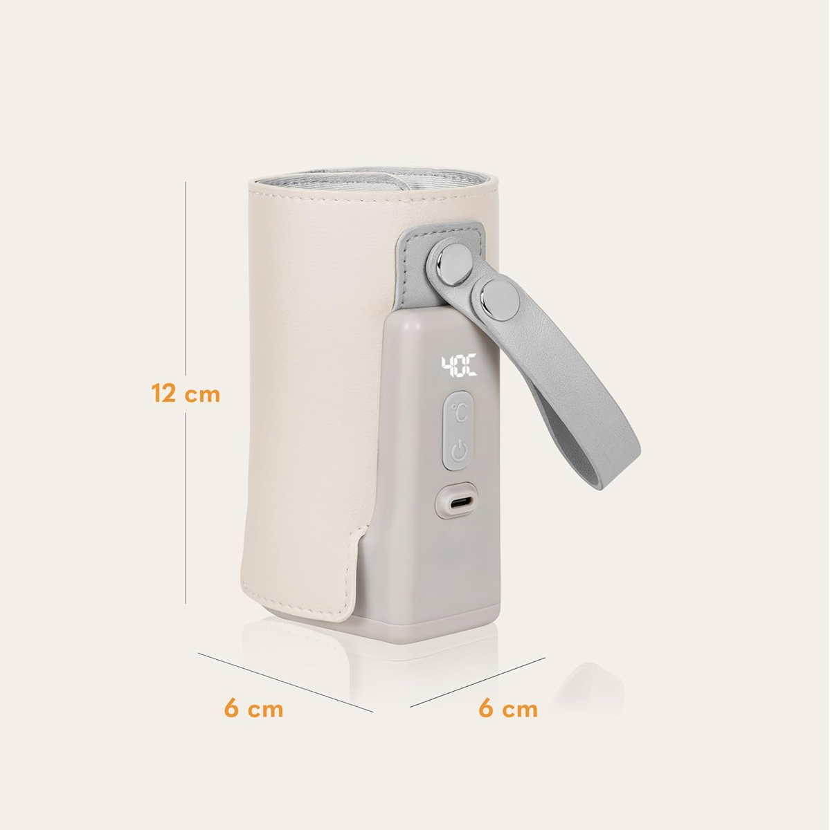 LIONELO Thermup GO PLUS calentador portátil eléctrico para bebés