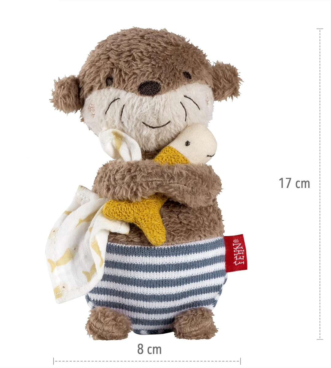 FEHN juguete de baño peluche NUTRIA 17 cm