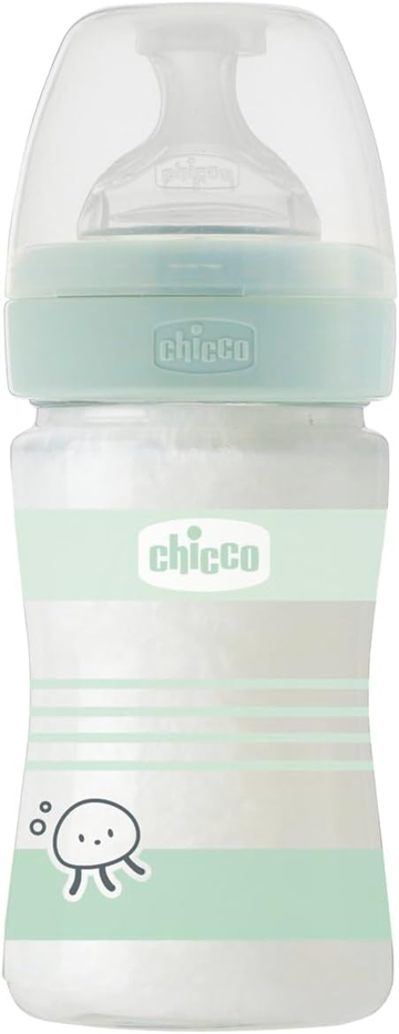 CHICCO biberón Well Being 0m+ 150ml vidrio